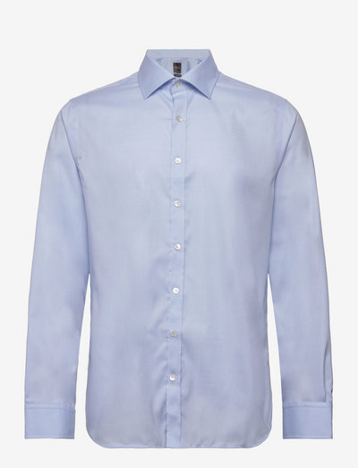 Slim Fit Cut Away Non Iron Twill - basic skjortor - light blue