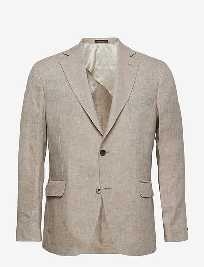 Ferry Soft Blazer - blazers à boutonnage simple - light beige