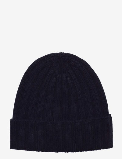 Knitted Hat - beanies - navy