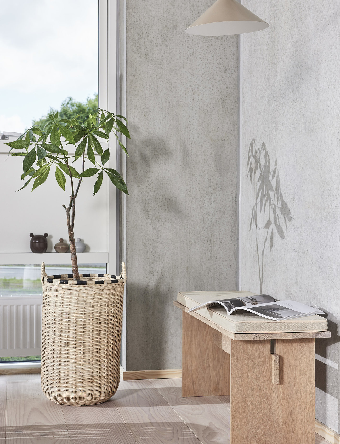 OYOY Living Design Boo Storage Basket - High, One Size, Opbevaring > Opbevaringskurve, Unisex