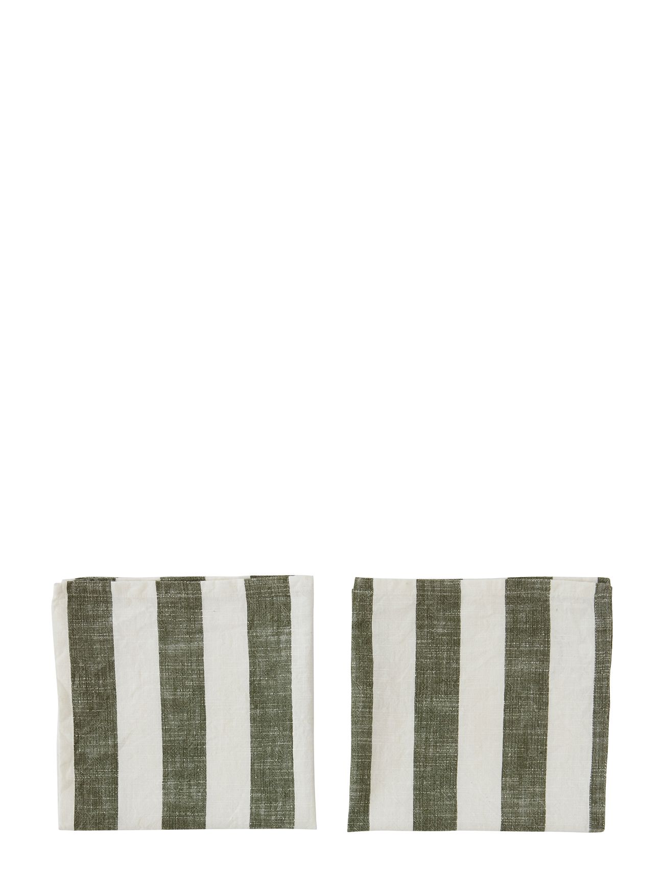 Striped Napkin - Pack Of 2 Home Textiles Kitchen Textiles Napkins Cloth Napkins Multi/patterned OYOY Living Design