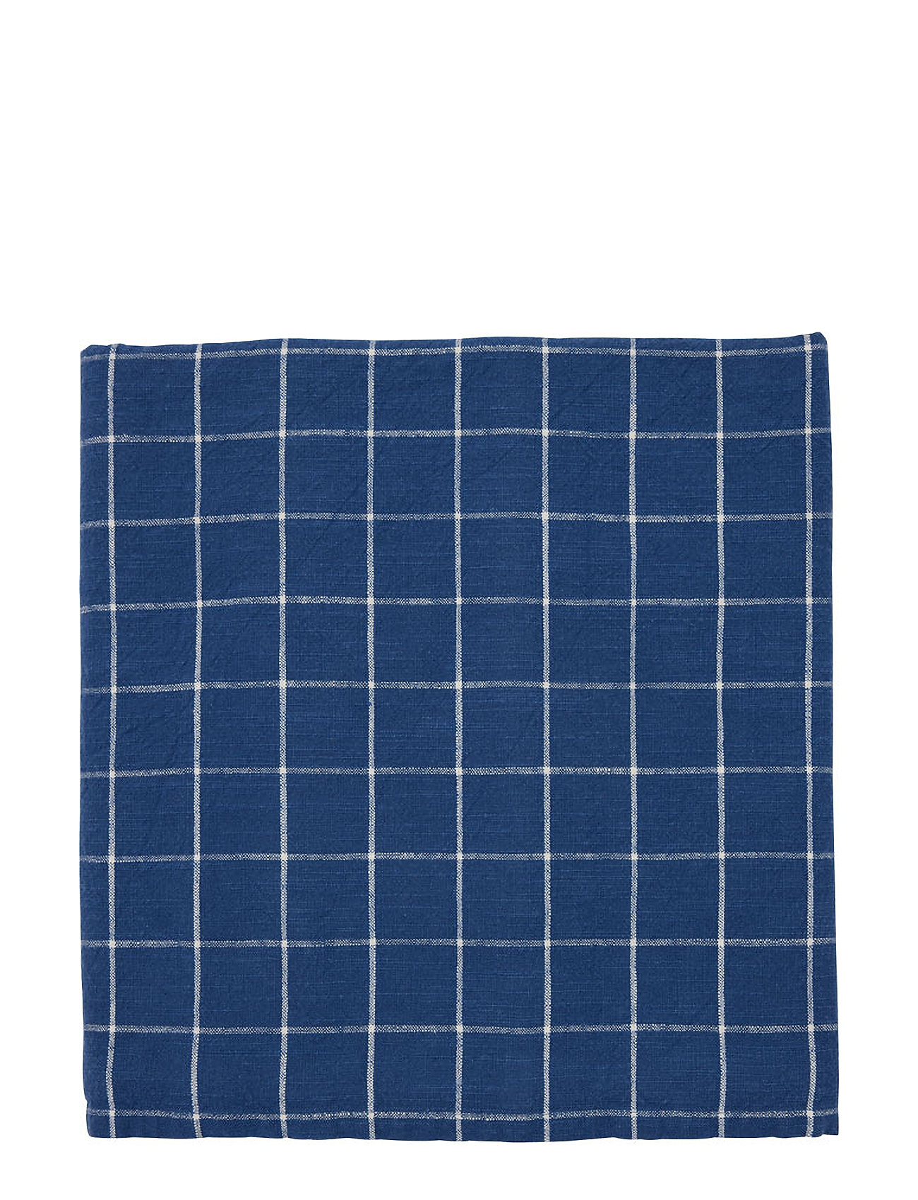 Grid Tablecloth - 200X140 Cm Home Textiles Kitchen Textiles Tablecloths & Table Runners Blue OYOY Living Design