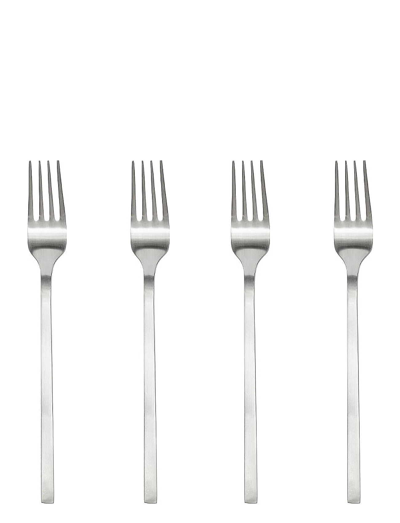 OYOY Living Design Yuka Fork - Pack Of 4 Silver