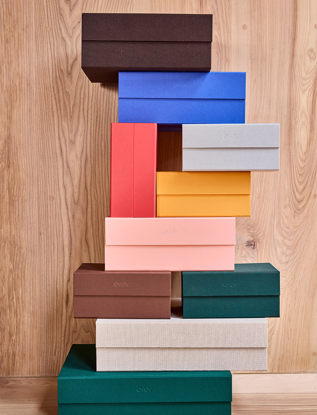 OYOY Living Design Hako Storage Box, A5/24X 17X 12 cm, Green, Opbevaring > Minibokse, Unisex