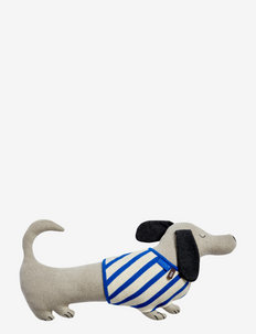 Slinkii Dog - pluszowe zwierzątka - beige / dark blue
