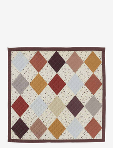 Quilted Aya Wall Rug - Large - wall decors - brown