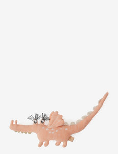 Darling Rattle - Baby Yoshi Crocodile - kuscheltiere - coral