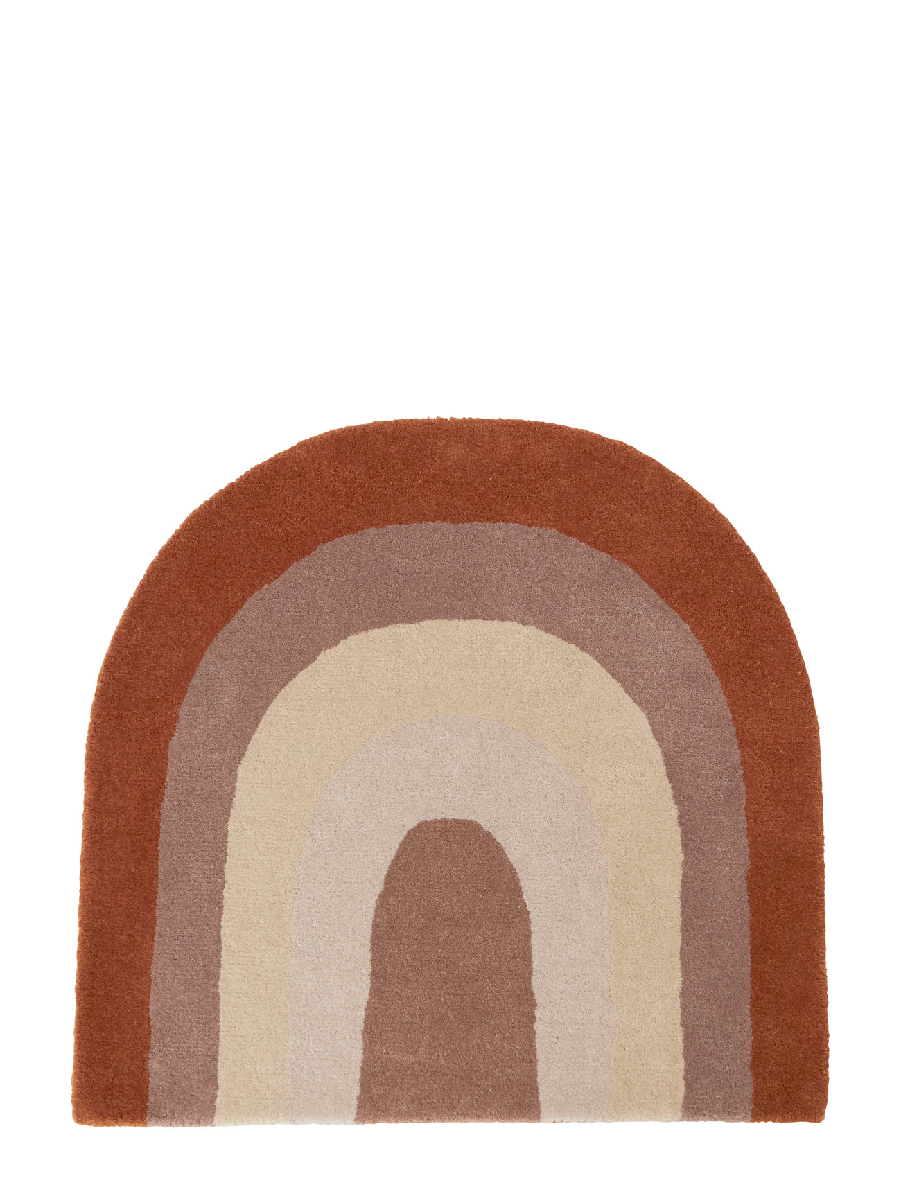 OYOY MINI Regenbogen Rug Patterned - 88X90CM - Kinder