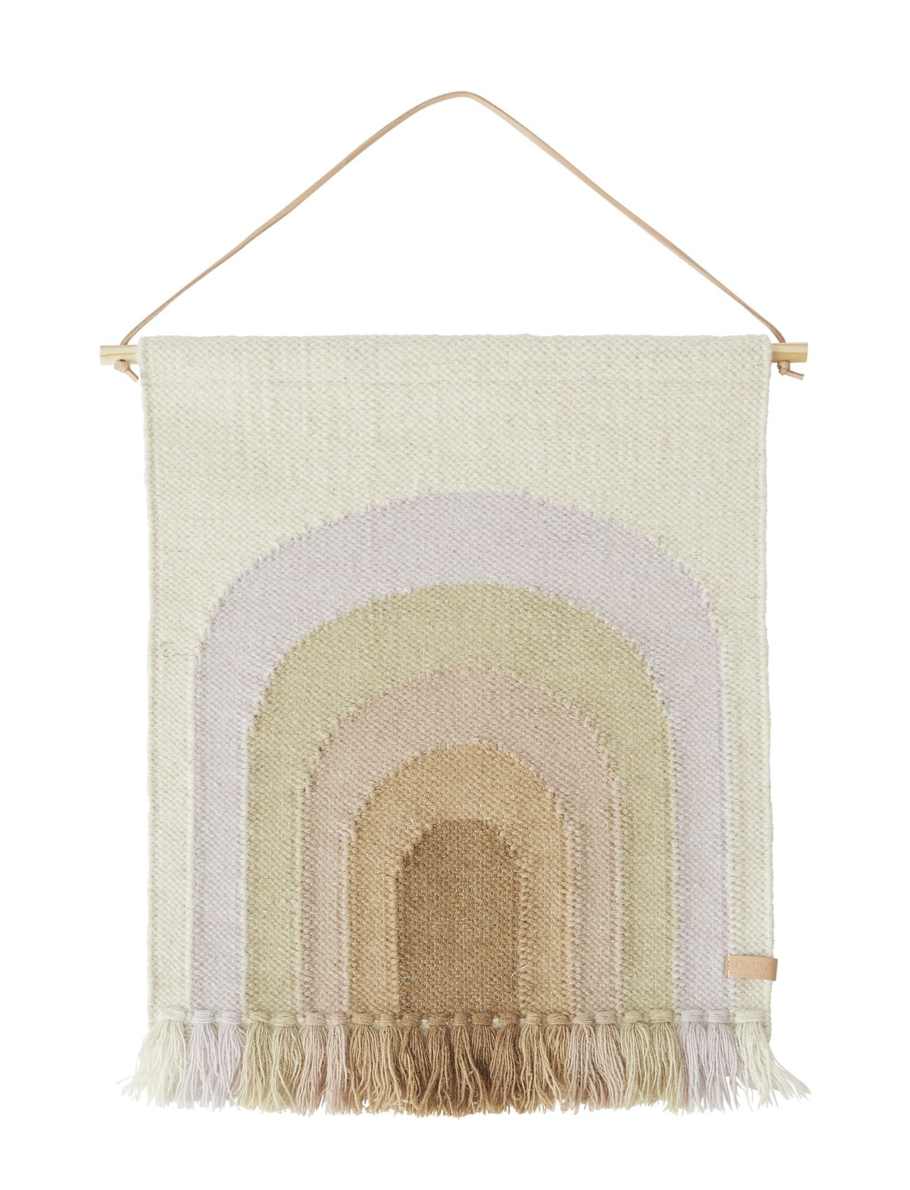 OYOY MINI Follow The Regenbogen Mini Wall Rug Patterned - One Size - Kinder