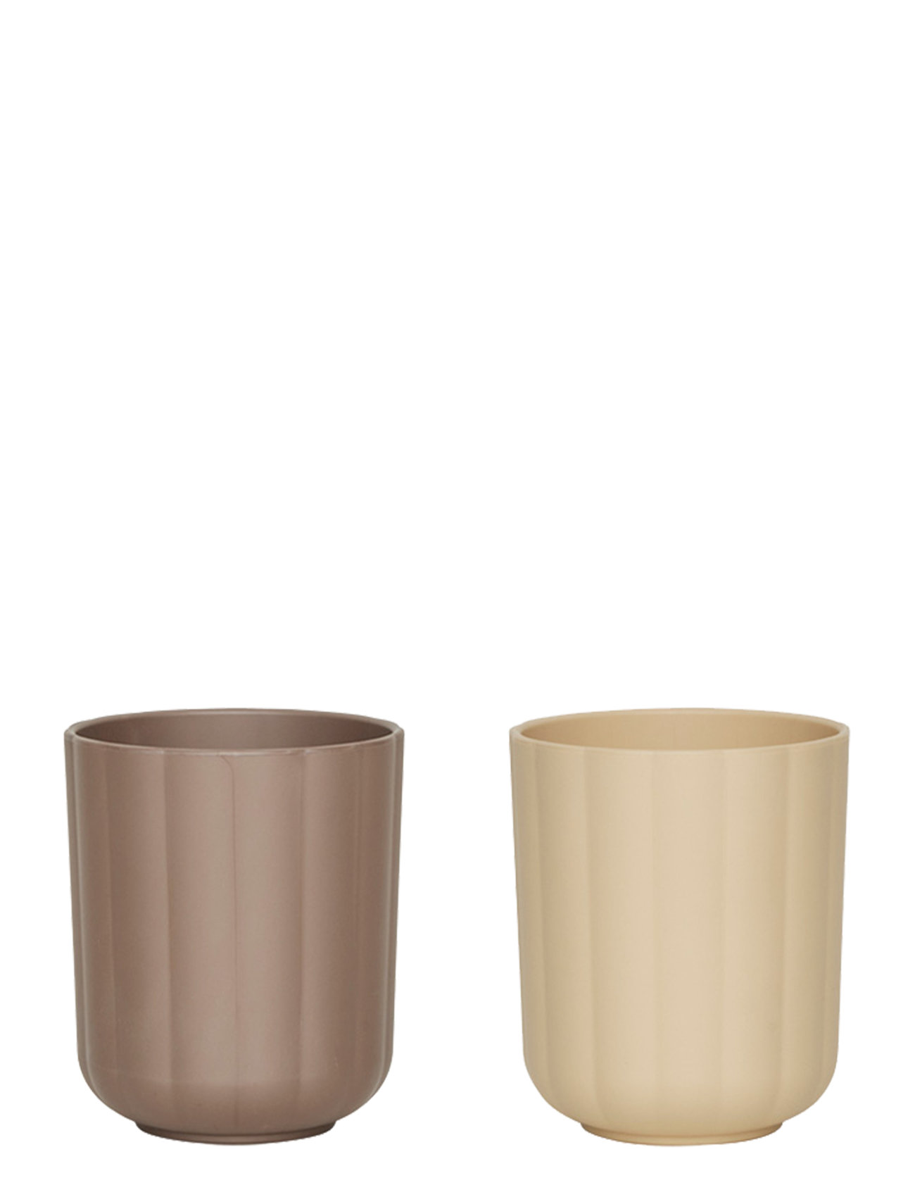 OYOY MINI Pullo Cup - Pack Of 2, One Size x 7, Beige, Kopper & Krus > Kopper, Børn