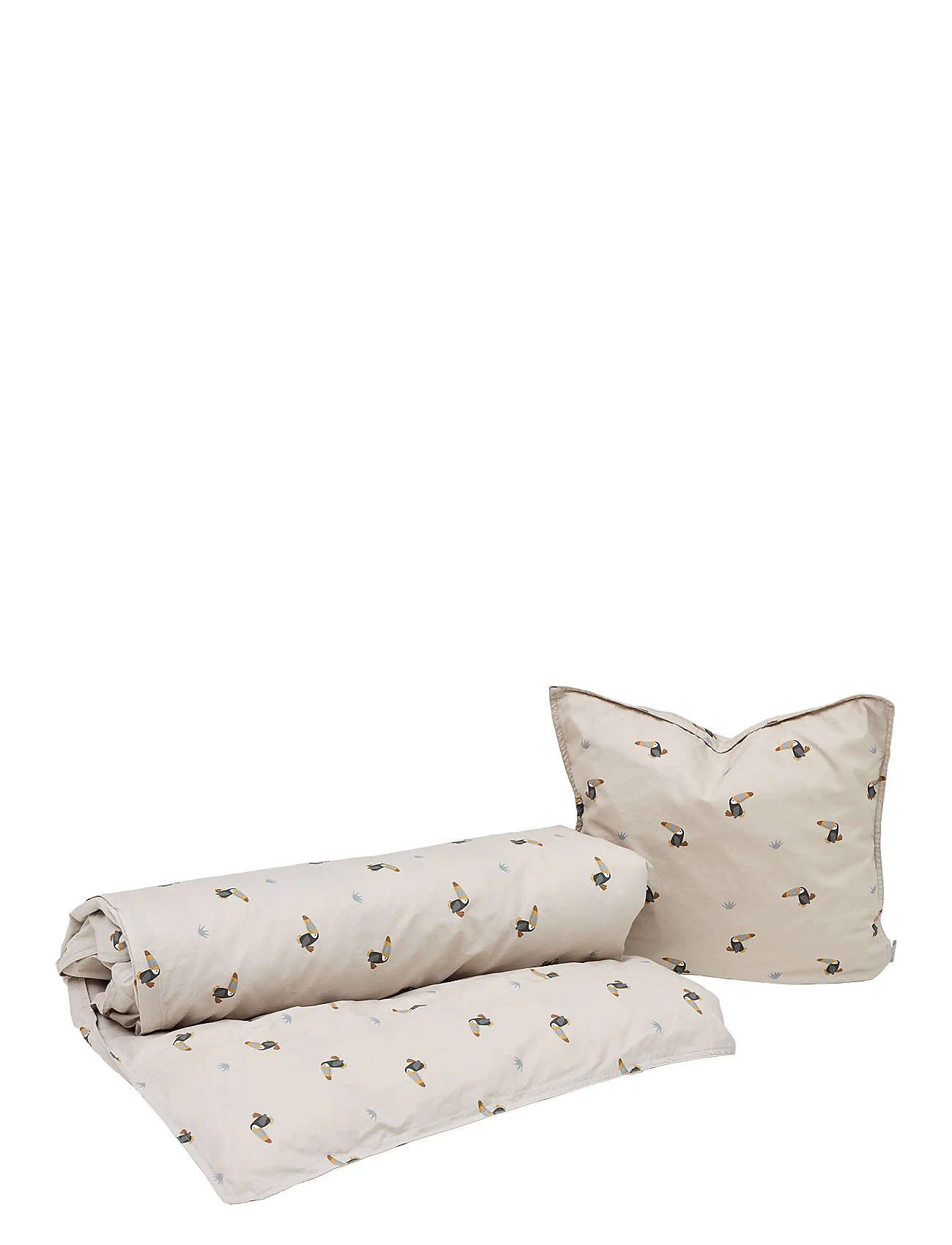 OYOY MINI Toucan Bedding - Junior Beige - 100X140;45X 40CM - Kinder