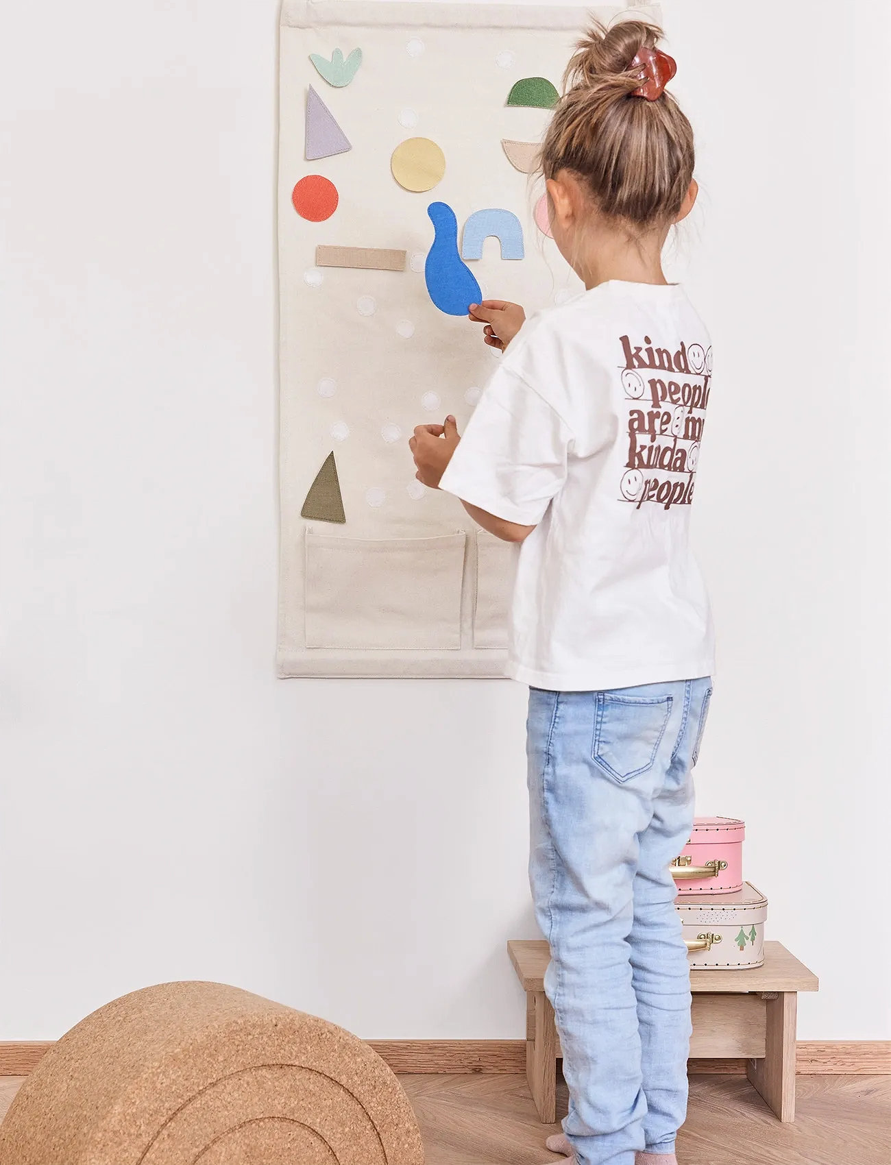 OYOY MINI Saga Diy Wall Decoration, One Size, Cream, Indretning Til Børn > Vægdekorationer, Børn