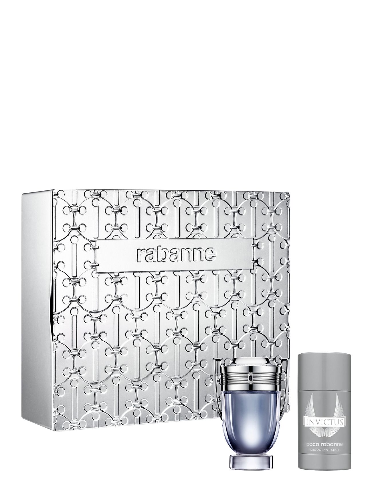 Paco Rabanne Invictus Edt 50Ml/Deostick 75Ml Beauty Men All Sets Nude Rabanne