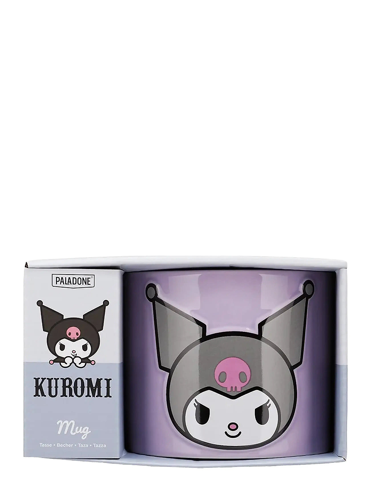 Paladone Kuromi Embossed Mug, H:8.4 cm, Purple, Kopper & Krus > Kopper, Børn