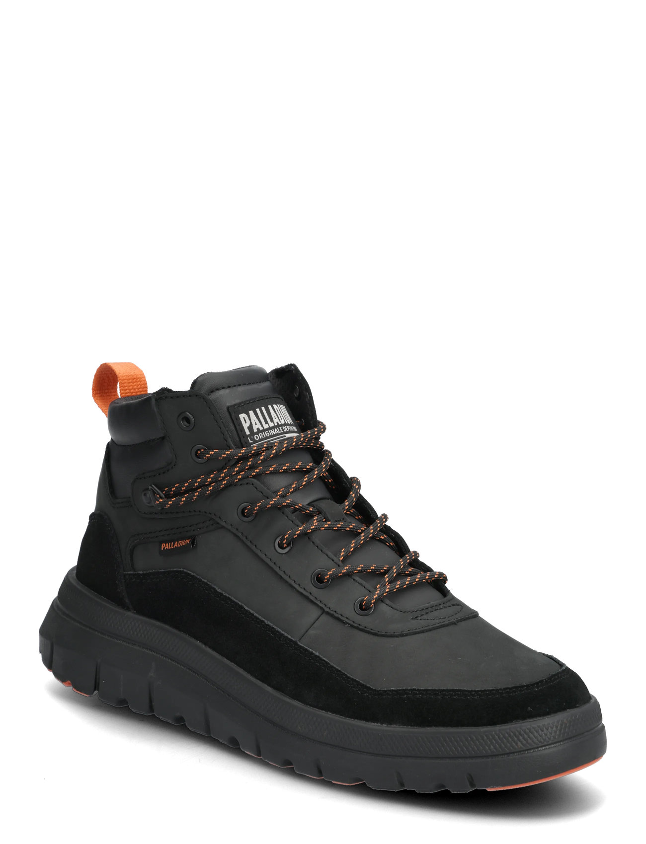 Palladium Pallaflex Cuff M, 45, Black, Sneakers > Chunky Sneakers, Herre