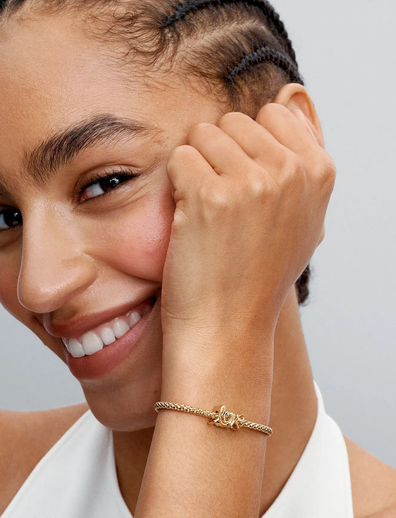 Pandora Love 14K Gold-Plated Charm, One Size, Gold, Smykker > Vedhæng, Dame