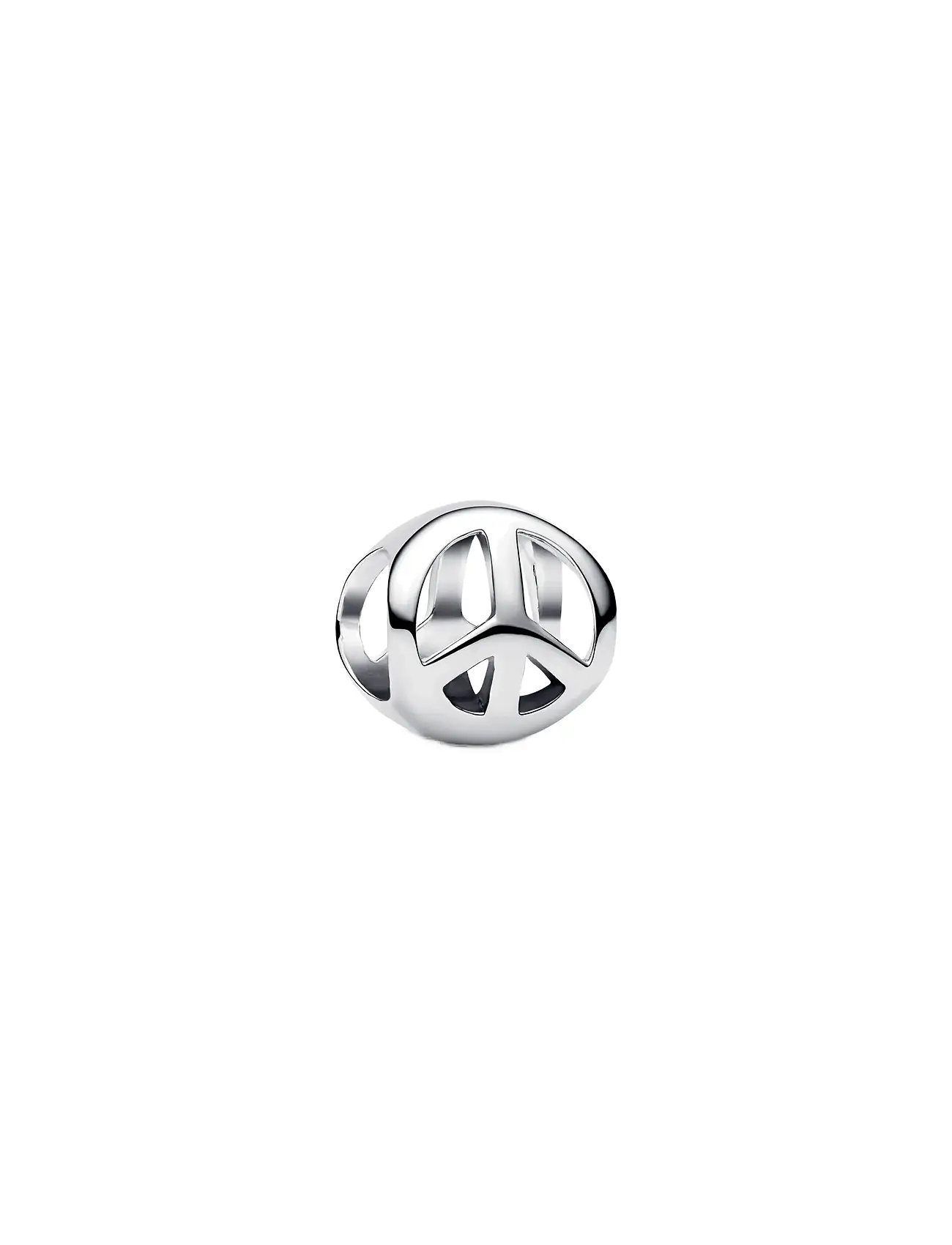 Pandora Peace Symbol Mini Charm, One Size, Silver, Smykker > Vedhæng, Dame