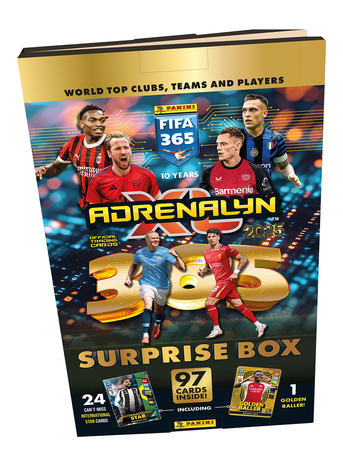 Panini Fifa 365 Adrenalynxl 2025 Advent Calendar Blå