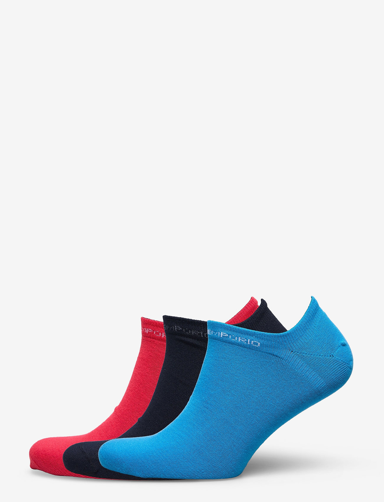 Panos Emporio - PE 3PK WILLEM COOLMAX SPORTY SNEAKER - multipack socks - blue aster/hibiscus/navy - 0