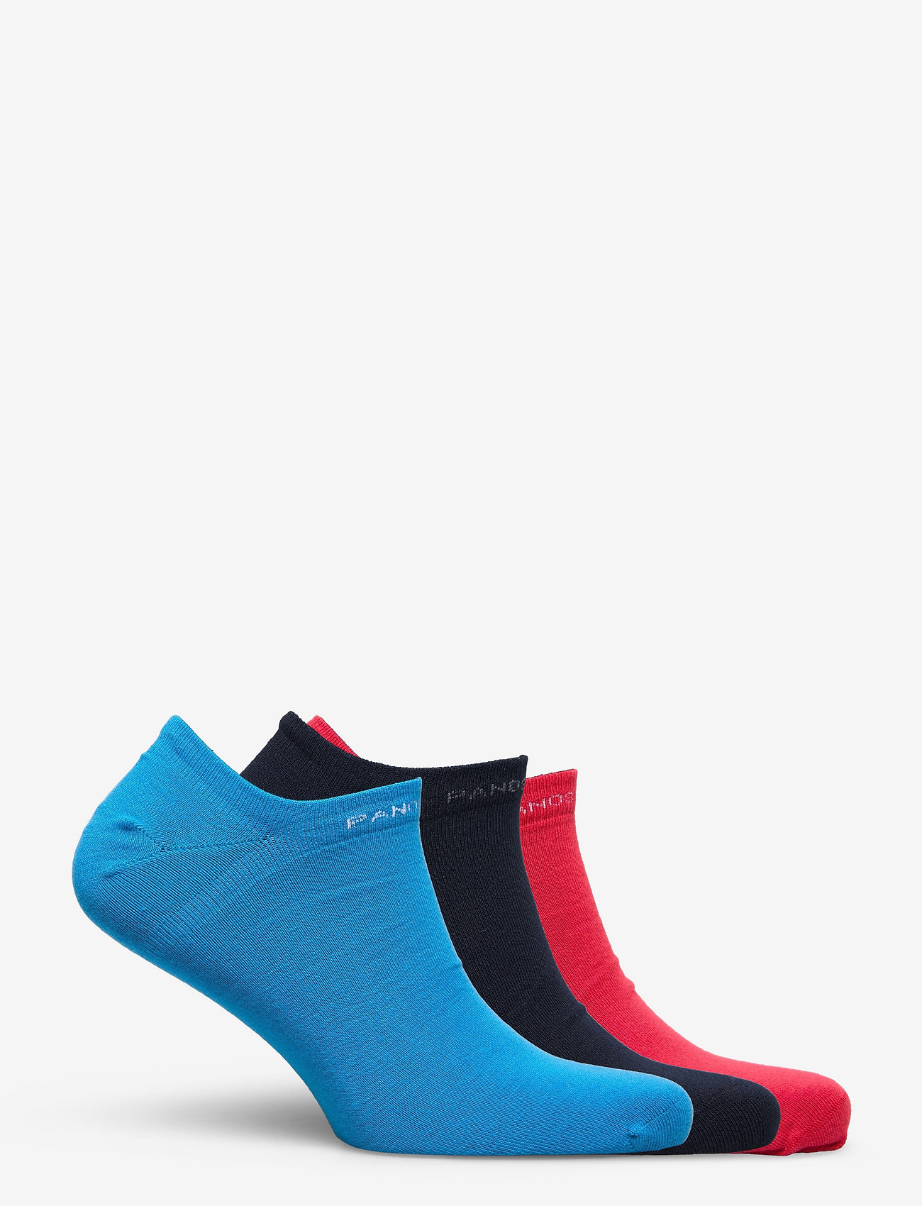 Panos Emporio - PE 3PK WILLEM COOLMAX SPORTY SNEAKER - multipack socks - blue aster/hibiscus/navy - 1