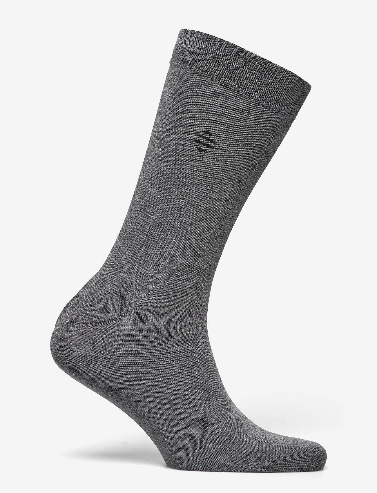 Panos Emporio - PE 3PK DANIEL BAMBOO CREW - regular socks - grey htr/charcoal htr/graphite htr - 1