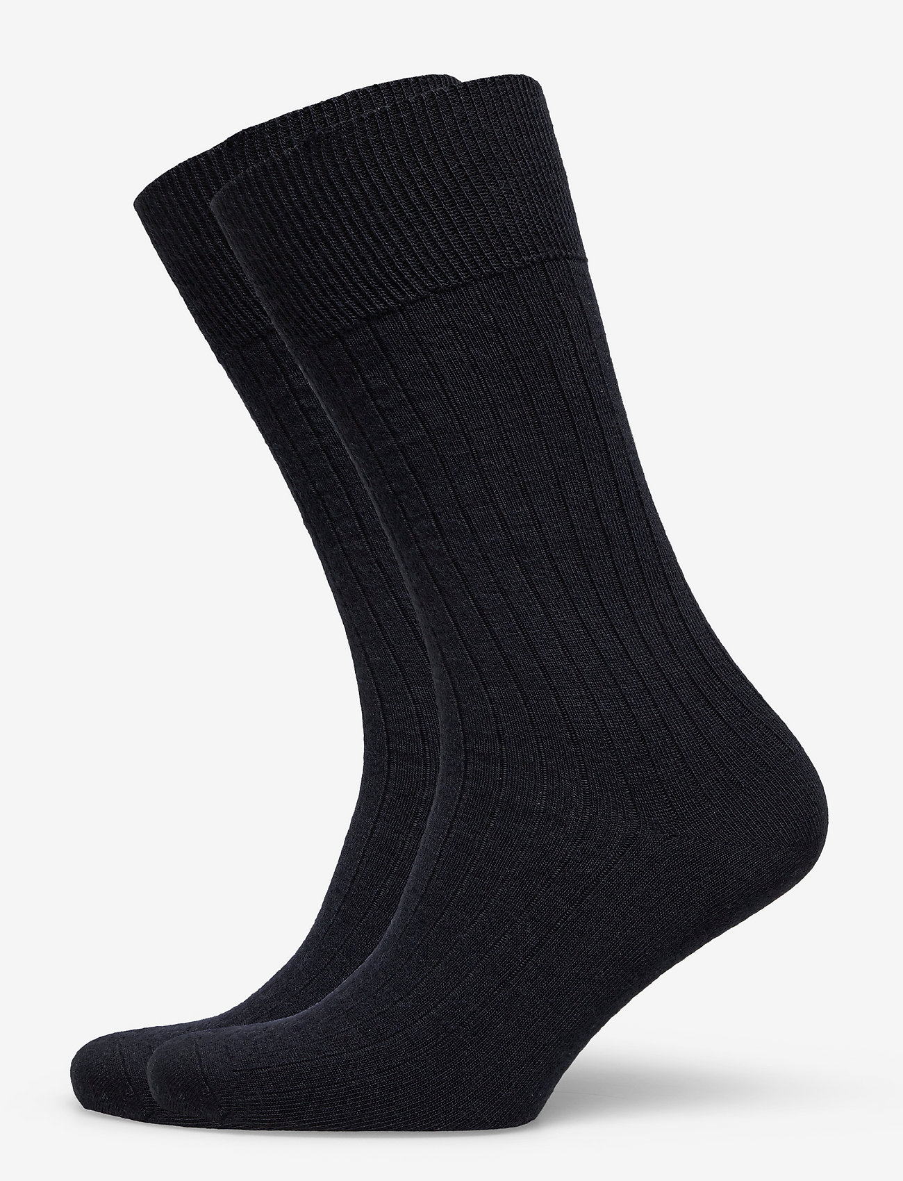 Panos Emporio - PE 2PK CALLE PREMIUM MERCERIZED WOOL RIB - regular socks - dark blue - 0