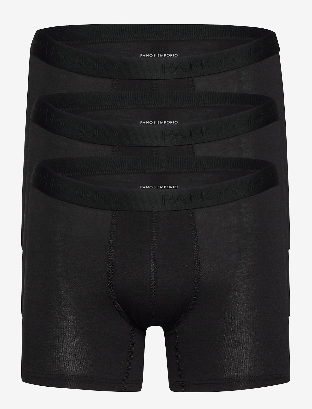 Panos Emporio - PANOS EMPORIO 3PK BASE BAMBOO BOXER - multipack underpants - black - 1