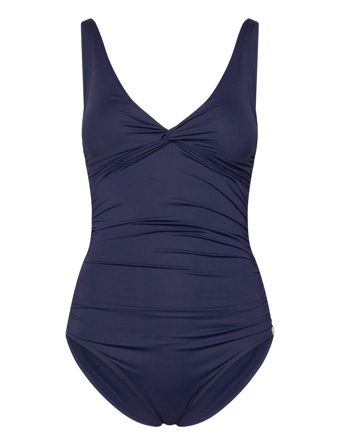 Simi Solid Swimsuit Recycled Badedrakt Badetøy Navy Panos Emporio