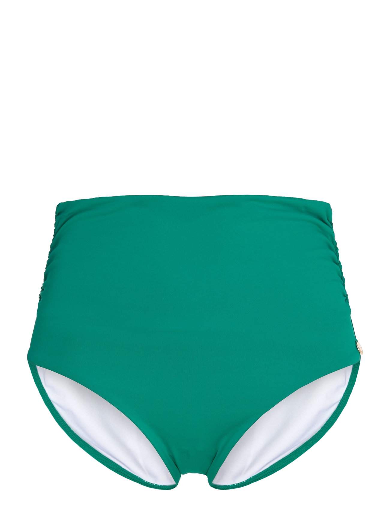 Chara Solid Bottom Swimwear Bikinis Bikini Bottoms High Waist Bikinis Green Panos Emporio