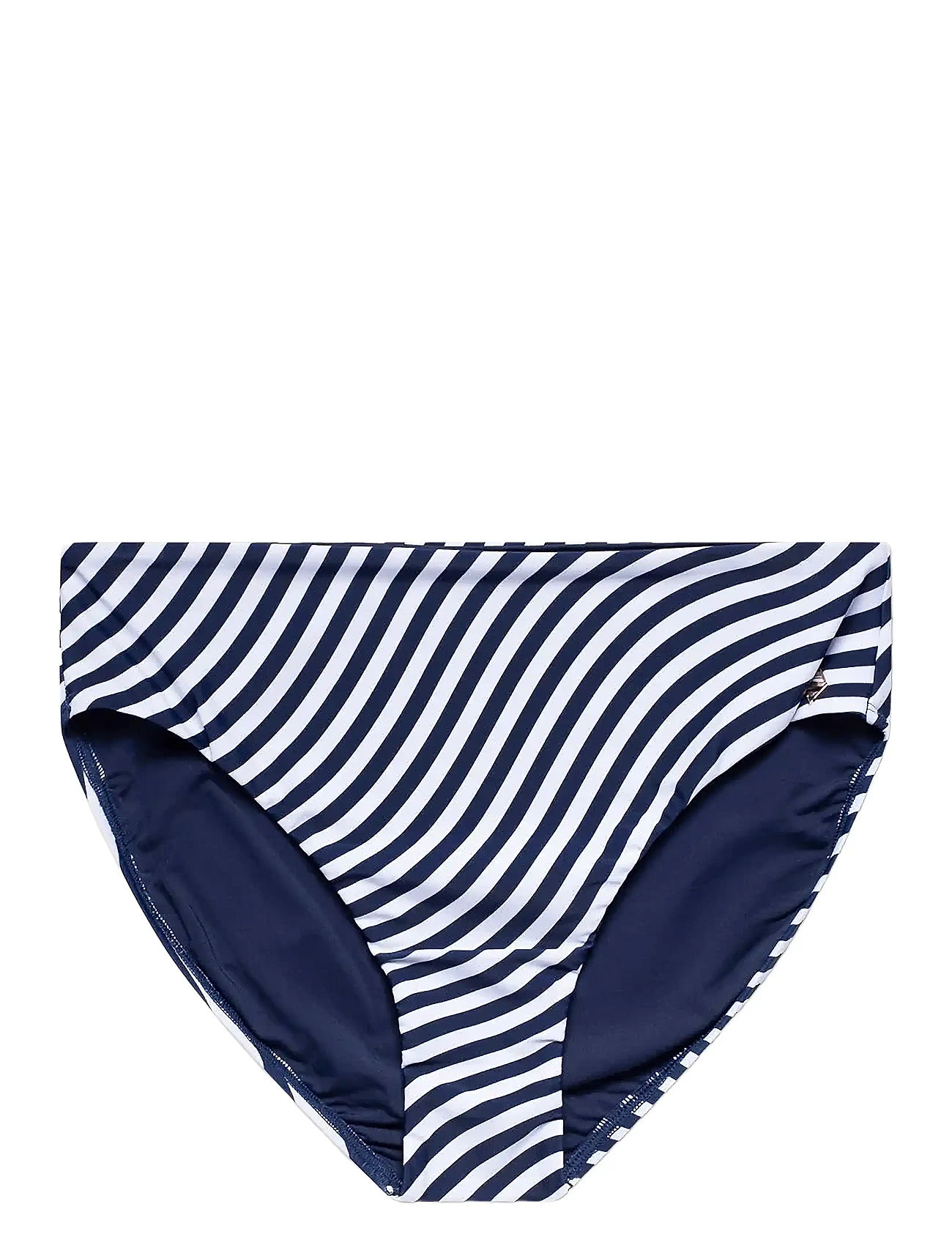 Wave Di Bottom Swimwear Bikinis Bikini Bottoms High Waist Bikinis Navy Panos Emporio