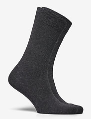 Panos Emporio - PE 2PK KARL COT FLAT KNIT EUROPEAN CREW - regular socks - antracite - 3