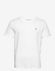 PANOS EMPORIO ELEMENT LOVE TEE - t-shirts - white