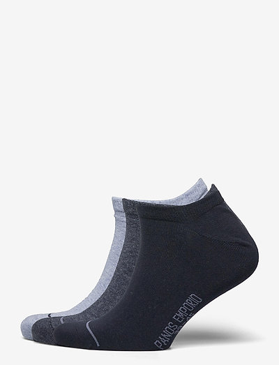 PE 3PK ERLING COTTON CASUAL SNEAKER - ankle socks - stonewash/denim/navy