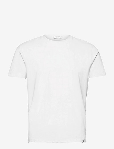 PANOS EMPORIO ORGANIC COTTON TEE CREW - t-shirts - white