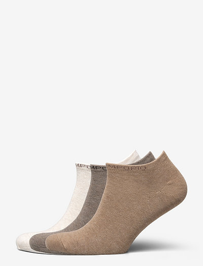 PE 3PK HEIDI COTTON SNEAKER - ankle socks - outmeal/taupe/moss