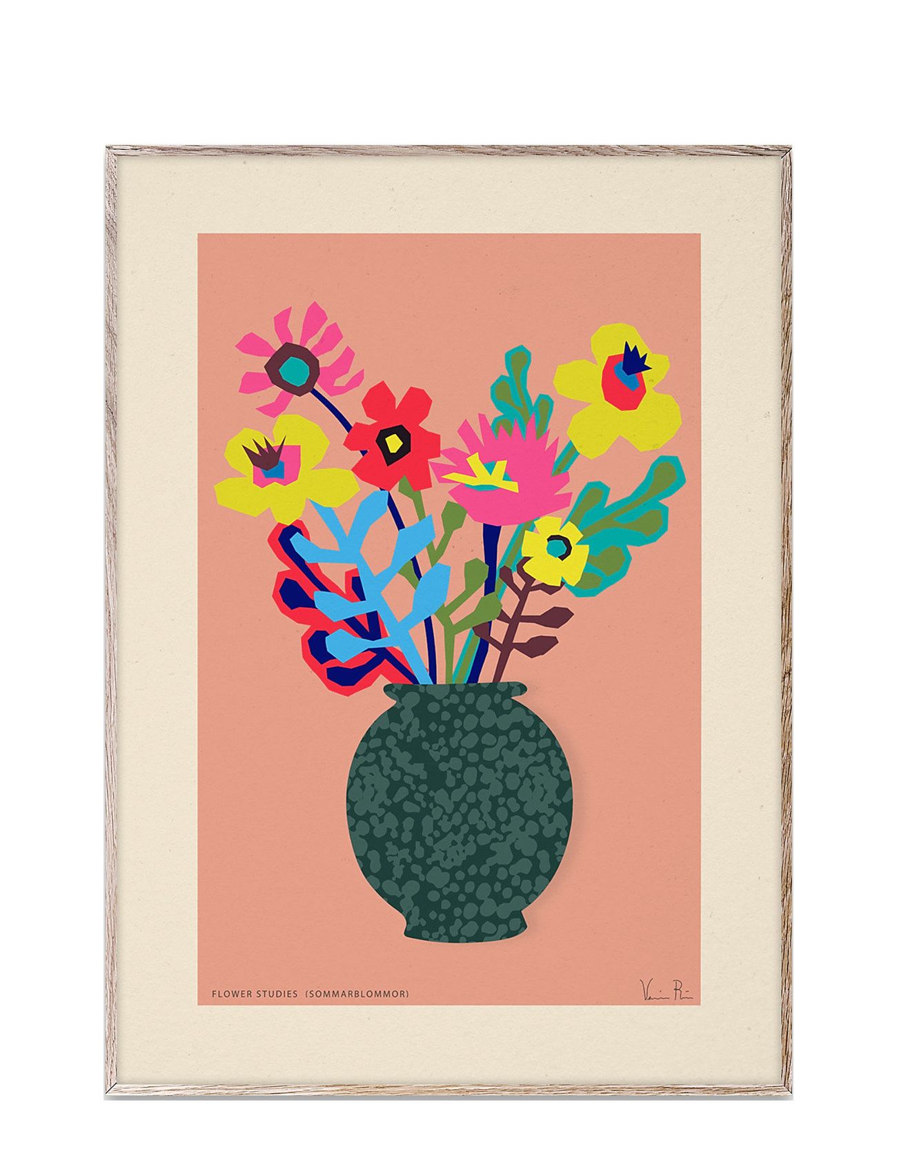 Flower Studies 02 - 30X40 Patterned Paper Collective