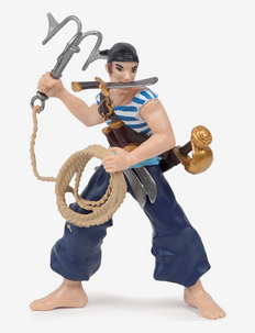Pirate with Grapnel - actionfigurer - multi