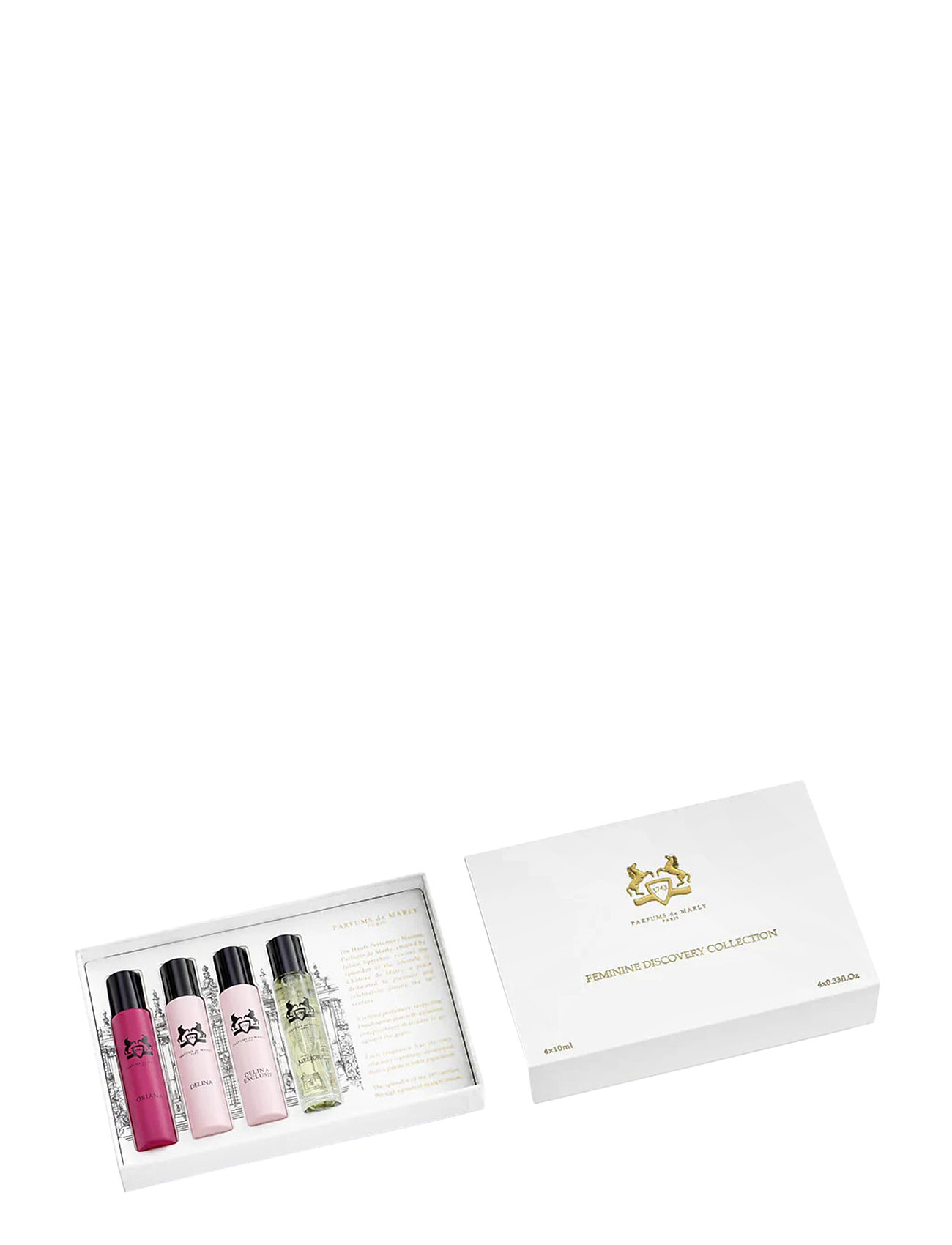 "Pdm Discovery Collection Castle Feminin 4X10 Ml Parfume Sæt Nude Parfums De Marly"