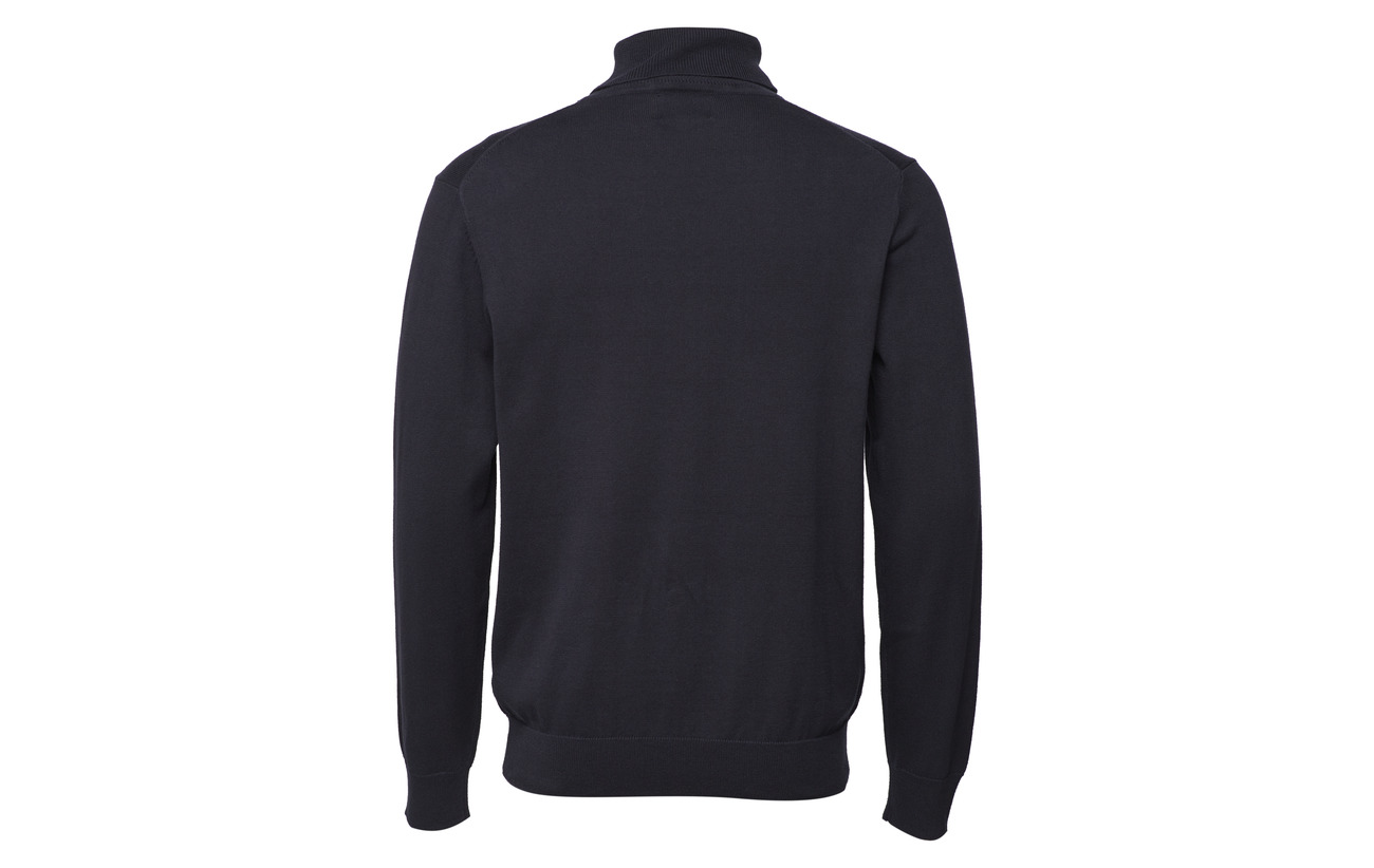 Flat Rollneck Basic Navy Lane Knit Park x6C0n0