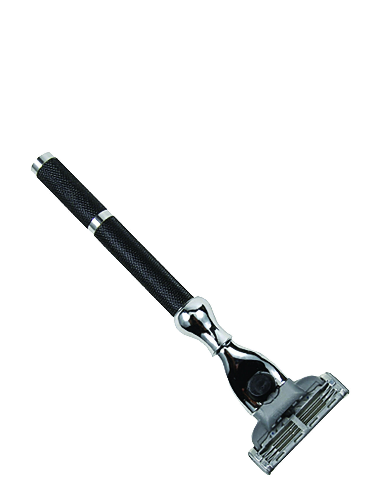 Parker 42M - Black & Chrome Mach 3 Compatible Handle Razor Beauty Men Shaving Products Razors Black Parker