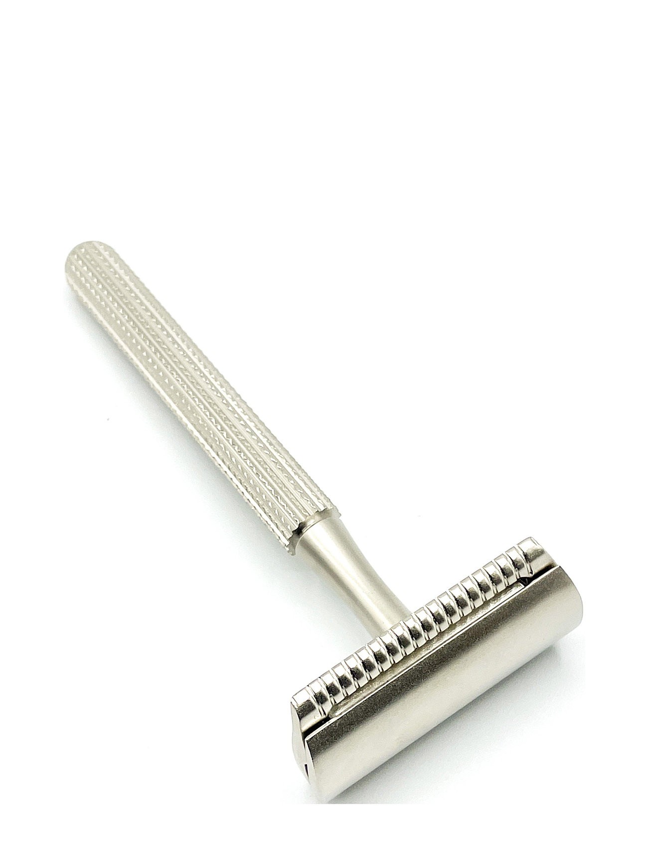 Parker Parker 42M - Black & Chrome Mach 3 Compatible Handle Razor, One Size, Silver, Barberingsprodukter > Barberknive, Herre