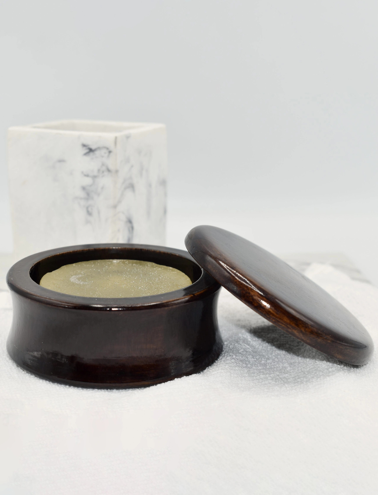 Parker Mango Wood Shave Bowl - Classic Style, One Size, Brown, Barberingsprodukter > Barberknive, Herre