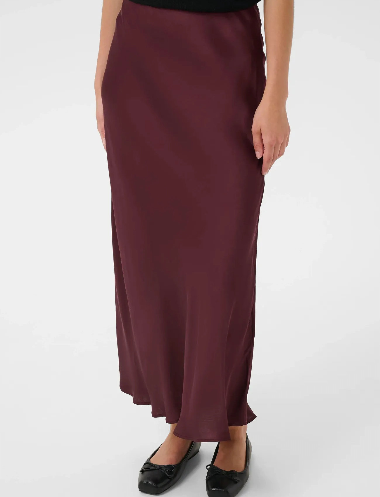 Part Two Laurinapw Sk, 36, Burgundy, Nederdele > Maxi Nederdele, Dame