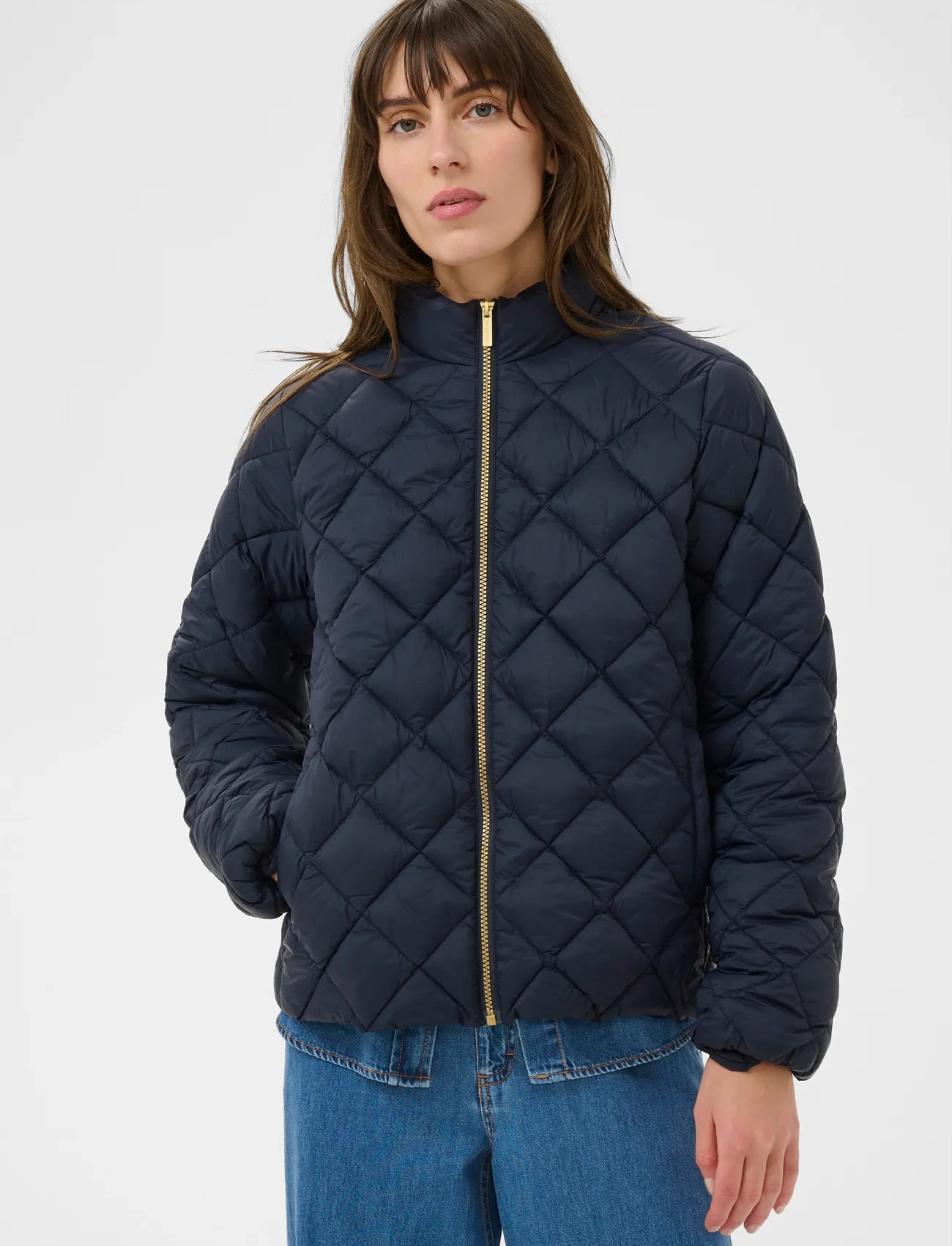 Part Two Oliapw Otw, 38, Navy, Jakker > Vatteret Jakke, Dame