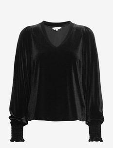 TetinaPW TS - blouses met lange mouwen - black