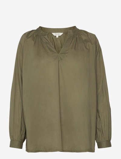 NiellaPW SH - blouses à manches longues - deep lichen green