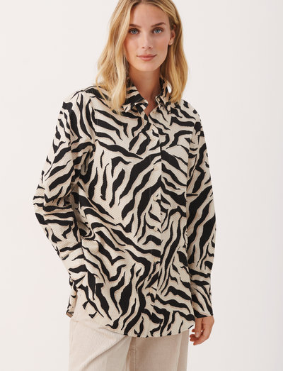 VarlaPW SH - langærmede skjorter - zebra print