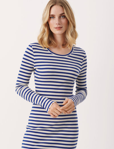 SonyaPW DR - t-shirtkjoler - mazarine blue stripe