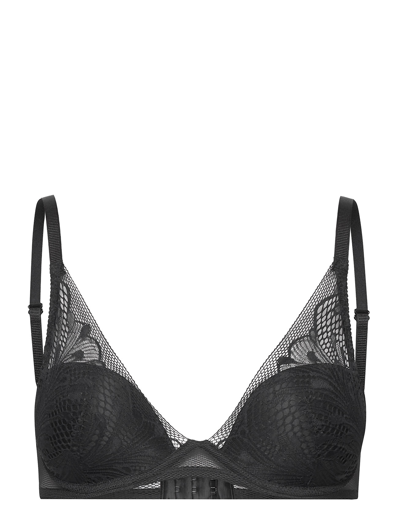 Thelma Plunge T-Shirt Bra Black Passionata