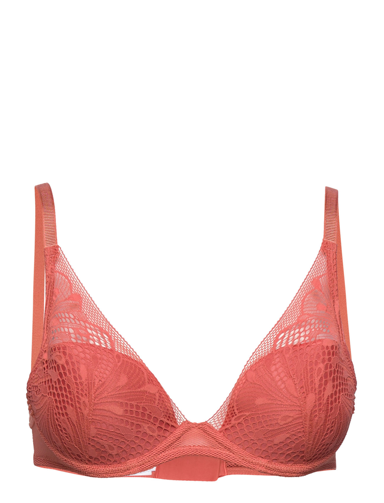 Thelma Plunge T-Shirt Bra Orange Passionata